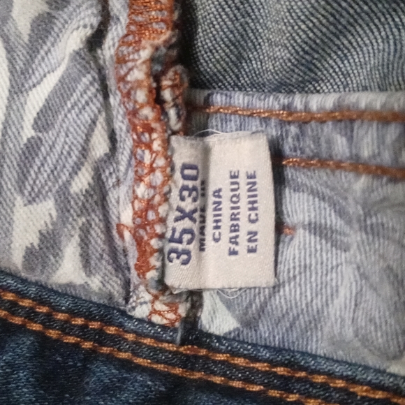 Tommy Bahama Denim Island Crafted Blue Jeans 35 X 30 EUC Bg790 - Picture 8 of 9